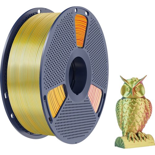 SUNLU silk pla+ tri-color red yellow green, 1.75 mm / 1000 g Slike