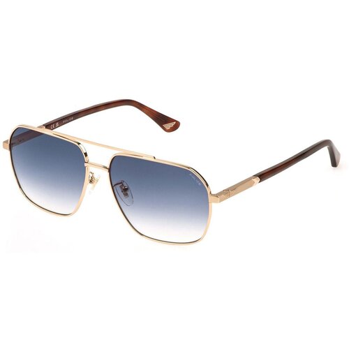 Police New Crossroads 4 SPLQ85 0300 ONE SIZE (58) Zlata/Modra Cene
