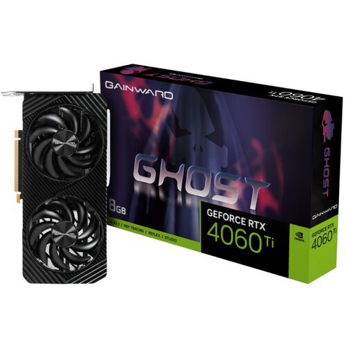 Gainward Grafična kartica nVidia RTX4060Ti Ghost - 8GB GDDR6 | 3xDisplayport 1.4a 1xHDMI 2.1a (3949), (20578913) Cene