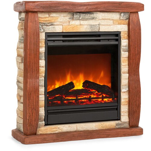 Klarstein Lienz, električni kamin, 1800 W, izgled kamena, Polystone, daljinski upravljač Slike