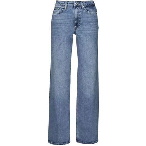 Only Jeans flare ONLJUICY HW WIDE LEG REA365 Modra
