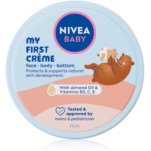 Nivea BABY večnamenska krema za obraz in telo 75 ml Slike