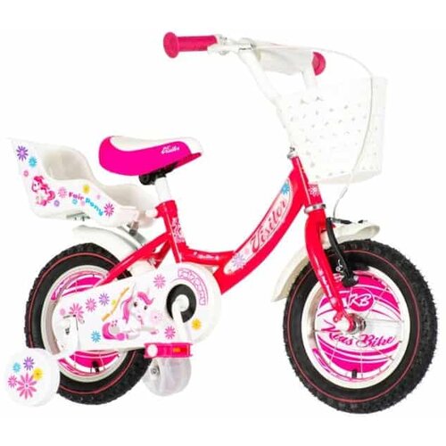  Bicikl Visitor 12" Fairpony V-Brake kontra 95-115cm- Crveni (1120066) Cene