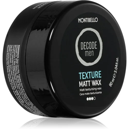 Montibello Decode Men Texture vosak za kosu za muškarce 90 ml