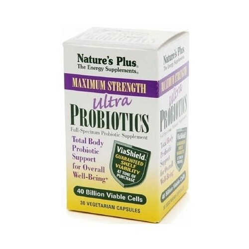 Nature&amp;#039;s Plus Ultra probiotik - 30 veg. kapsule Slike