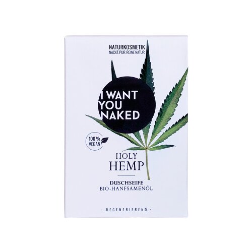 I WANT YOU NAKED Holy Hemp Natural Soap Slike