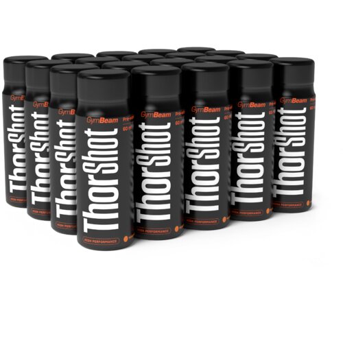 GymBeam Thor Shot 20 x 60 ml limun - limeta Slike