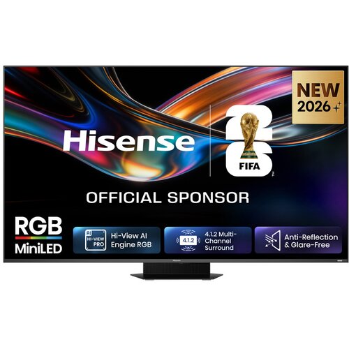 Hisense 85" 85UR9S ULED RGB Mini LED 4K UHD Smart TV Cene