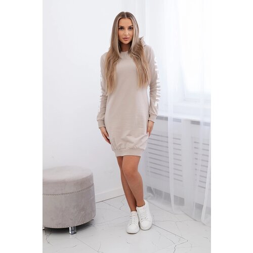 Kesi Off White Dress Beige Cene