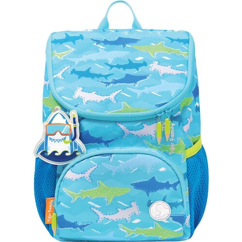 Tiger Family vrtićki ruksak Little Travelers Blue Aquarium P12 Slike