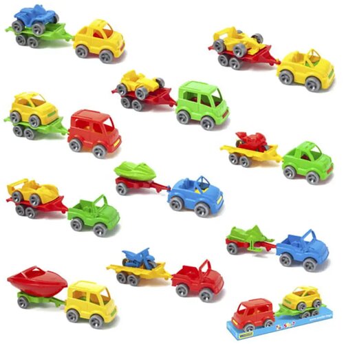 Wader Kid Cars avtomobili s prikolico - Cene