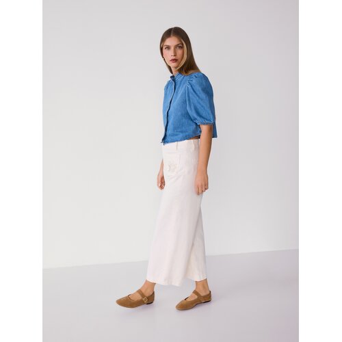 Reserved LADIES` JEANS TROUSERS - bijela Cijene