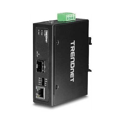  Trendnet TI-F11SFP network media converter 1000 Mbit /s Black Cene