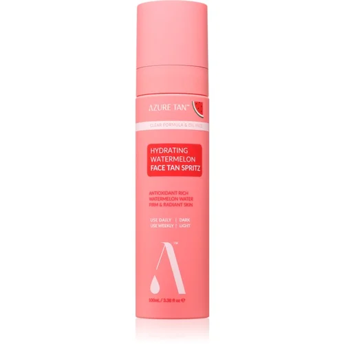 Azure Tan Hydrating Watermelon pjena za samotamnjenje za lice 100 ml