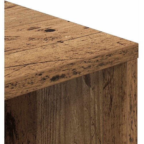  Kreveta s ladicama Staro drvo 88,5 x 29 x 84,5 cm Slike
