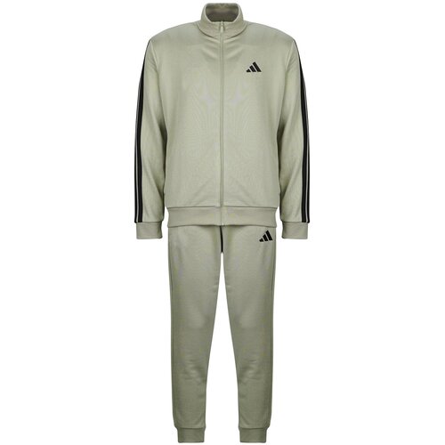 Adidas Sportswear Basic 3-Stripes French Terry Track Suit Smeđa Slike
