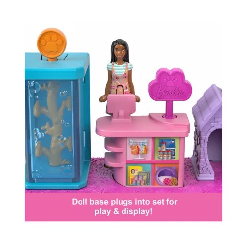 Barbie land mini pet salon set Slike