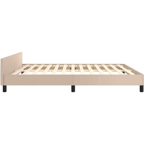  Okvir za krevet s uzglavljem cappuccina 180x200 cm umjetne koža Slike