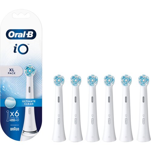 Oral-b iO Ultimate Clean nadomestne glave za zobno ščetko White 6 kos Cene