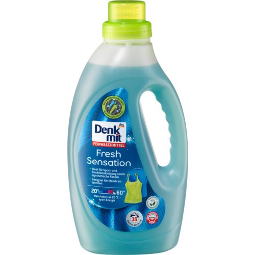 Denkmit Tečni detergent za pranje veša - Fresh Sensation, 35 pranja 35 bp Cene