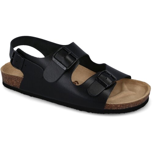 Grubin muške sandale milano classic 0254050, crne Cene