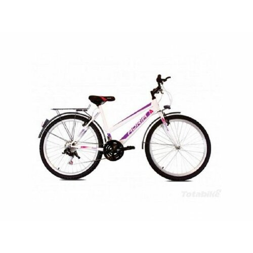 Adria bicikl 2016 bonita ctb 26'' belo-ljubicasto 19'' Slike