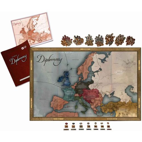 Hasbro Gaming AVALON HILL DIPLOMACY Družabna igra - Namizna igra, (21551240) Slike