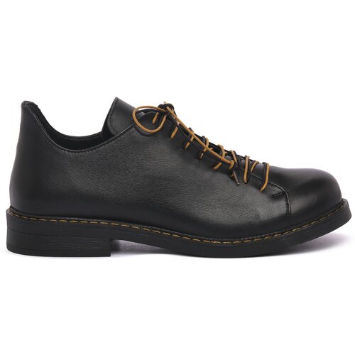 Priv Lab Čevlji Derby STEP NAPPA NERO Črna Slike