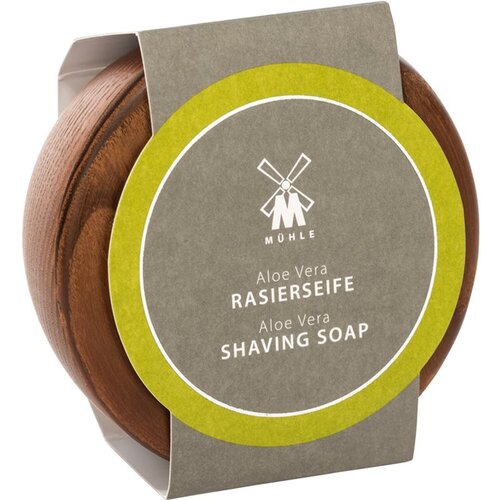 M&amp;uuml;hle Shaving Soap Wooden Bowl sapun za brijanje za mu&amp;scaron;karce Aloe Vera 65 g Slike