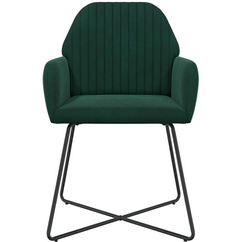  Trpezarijske stolice 2 pcs Bar&amp;scaron;un Tamnozelena 55 x 50 x 84 cm Slike