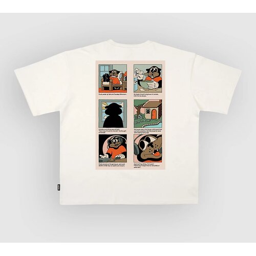 The Dudes Fucky Weekly T-Shirt off / white Cene