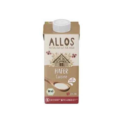 Allos Bio zobeno vrhnje za kuhanje (Cuisine) - 200 ml Cijene