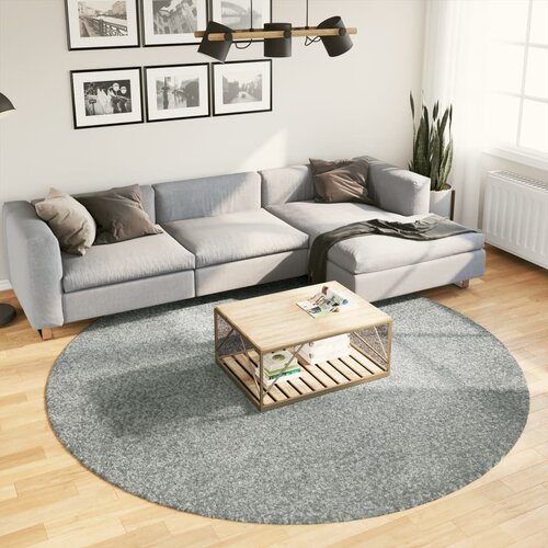 VidaXL Ko&amp;scaron;ata preproga moderna zelena &amp;Oslash; 240 cm Slike