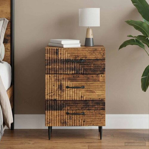  Noćni ormar Staro drvo 43 x 41 x 66,5 cm Konstruirano drvo Cijene