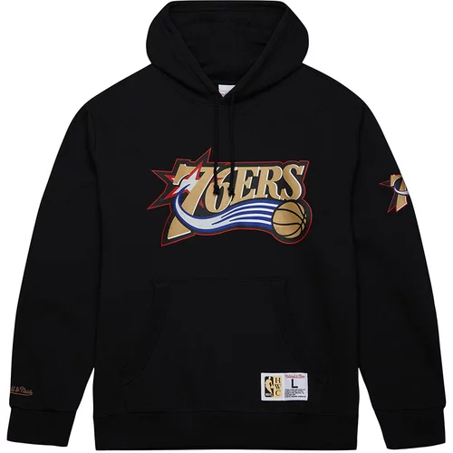 Mitchell And Ness Philadelphia 76ers Game Vintage Logo pulover s kapuco