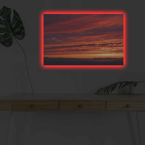 Wallity Zidna slika sa LED osvjetljenjem 4570DHDACT-021, 45x70 cm Cene