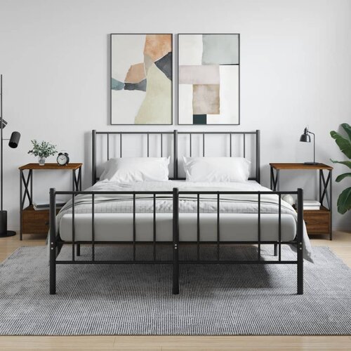 vidaXL Noćni ormarići 2 kom boja hrasta 50x41x65 cm konstruirano drvo Cijene