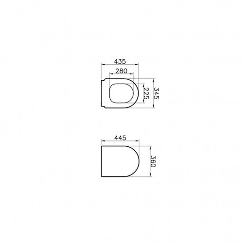 Vitra integra wc daska soft close, slim 108-003-009 Slike