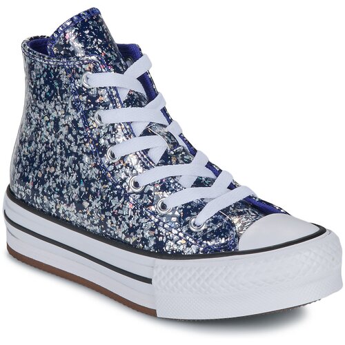 Converse Visoke superge CHUCK TAYLOR ALL STAR EVA LIFT GLITTER Modra Cene