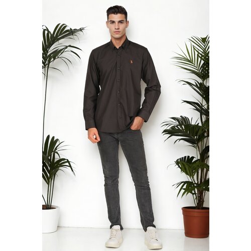 Dewberry G925 MEN&amp;#039;S SHIRT-BLACK Slike