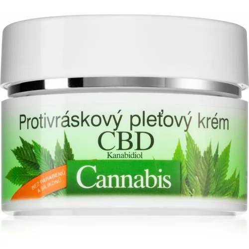 Bione Cosmetics Cannabis CBD regenerirajuća krema protiv bora s CBD-om 51 ml