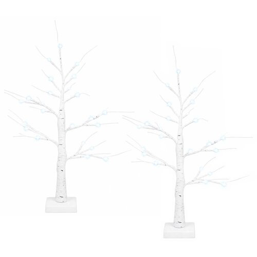  Božićno drvce breza Bijela 25 x 25 x 210 cm Plastika Slike