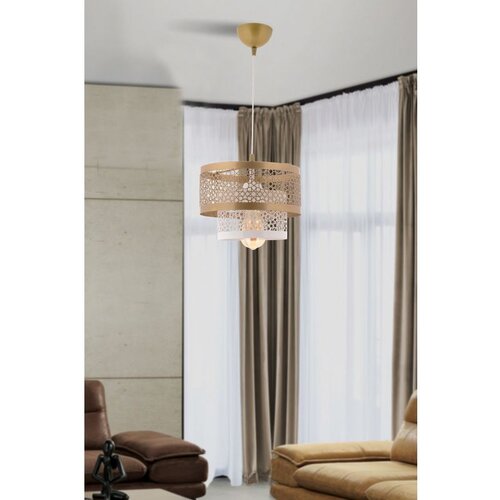 Opviq harold - white, gold whitegold chandelier Cene