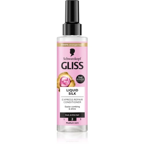 Schwarzkopf Gliss sprej regenerator Liquid Silk 200ml Slike
