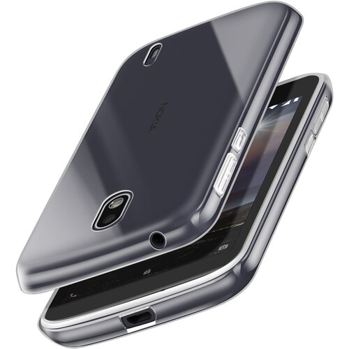 AVIZAR Ohišje za Nokia 1 Silikon Soft Thin Light Design, Prozorno, (5000010111) Cene