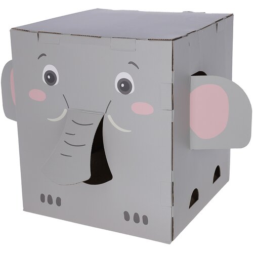 Kerbl Pet slon hi&amp;scaron;ica za praskanje za mačke - D 35 x &amp;Scaron; 35 x V 39 cm Slike
