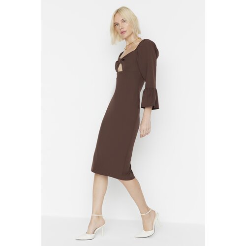 Trendyol dress - Brown - Bodycon Slike