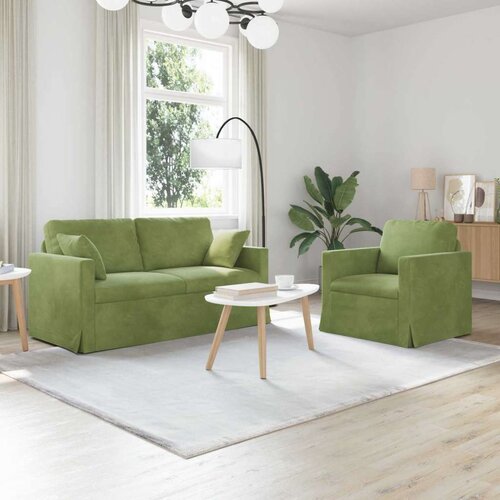 SOFA 2 pcs Svijetlo zelena Cijene