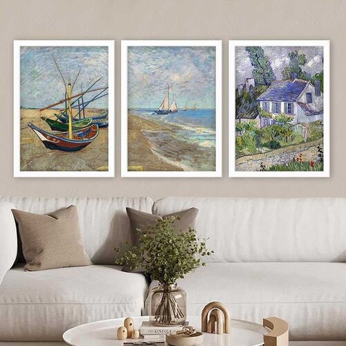 Wallity Set uramljenih slika 3BC_UN3864925, 3 dijela Cene