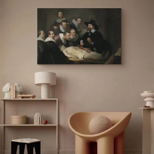  Slika - Rembrandt &amp;ndash; The Anatomy Lesson of Dr. Tulp 120x80 Premium Print Slike